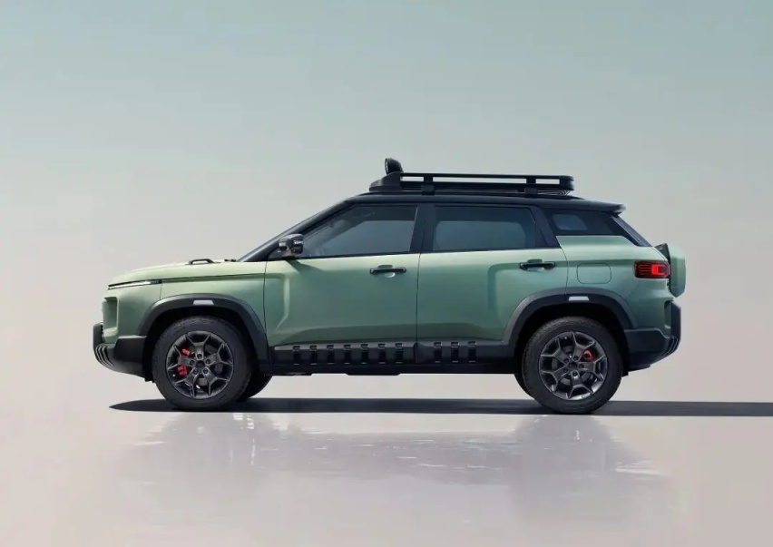 【E汽车】定位轻越野SUV，吉利牛仔官图发布