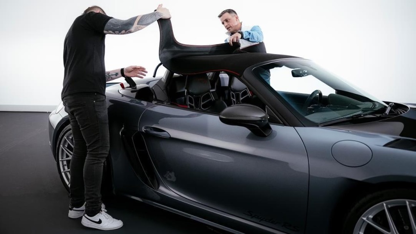 保时捷718 Spyder RS，2.0T换4.0L发动机，转速900