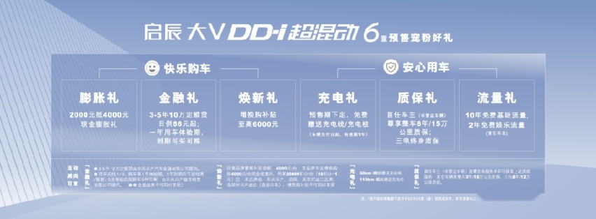 东风日产新能源启辰大V DD-i超混动预售星城满电出发