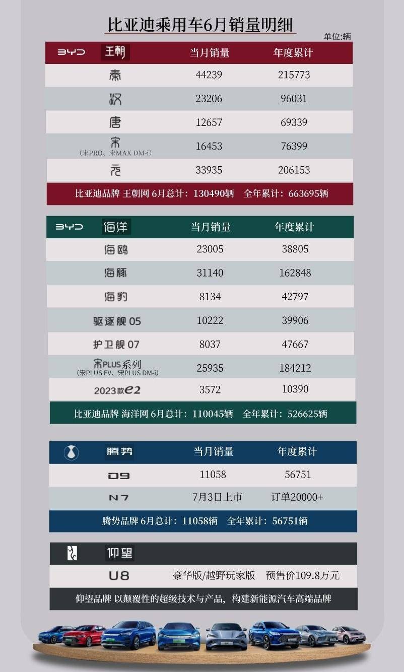 国产十大新能源品牌6月销量榜:蔚来重回万辆,理想首破3万大关!