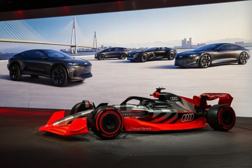 上汽奥迪携旗下全系车型震撼亮相2023上海国际车展