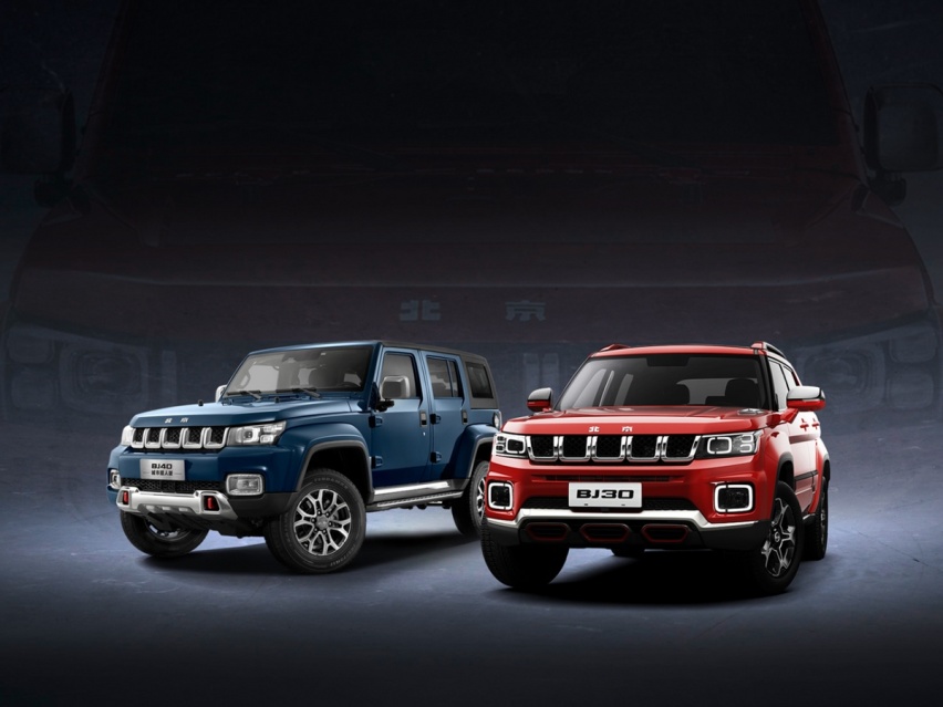 北京越野全新承载式SUV“小战狼”BJ30硬派上市