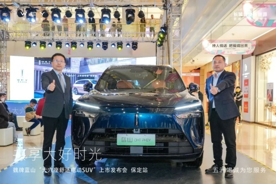 魏牌蓝山“大六座舒适电动SUV”上市发布会-保定站 圆满落幕
