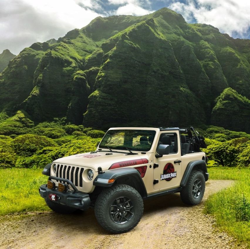 Jeep推出侏罗纪公园限定款牧马人YJ