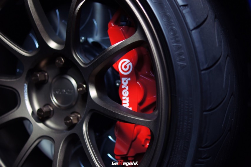 狂野之蓝，斯巴鲁WRX STI改装Brembo GT刹车套件