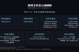 27.58万元起！魏牌全新蓝山智能进阶版正式上市