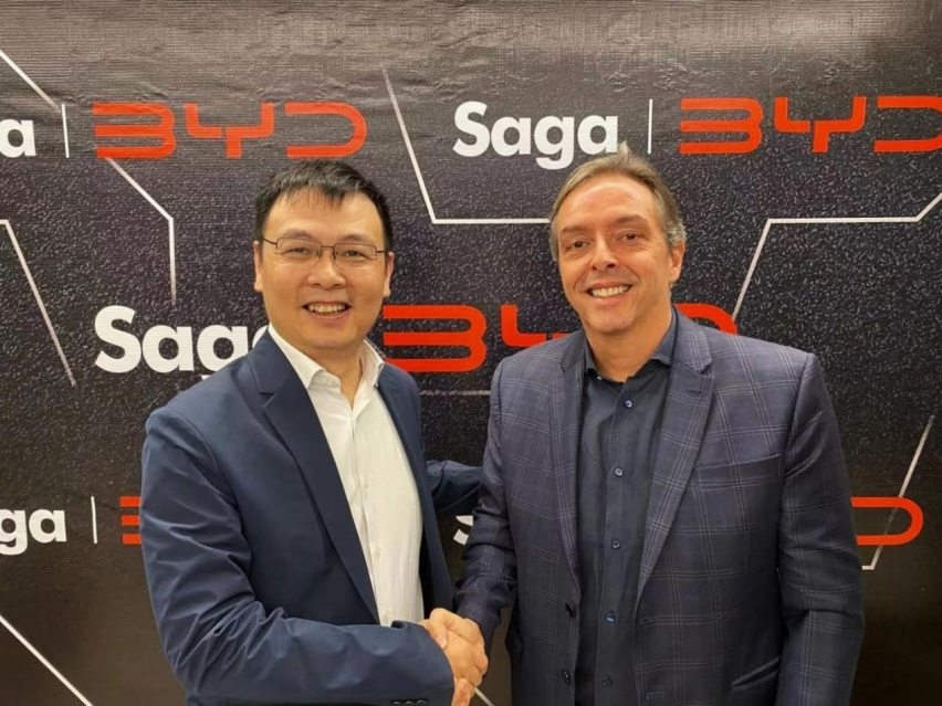 比亚迪与巴西最大汽车经销商Saga集团合作 首家门店入驻巴西首都