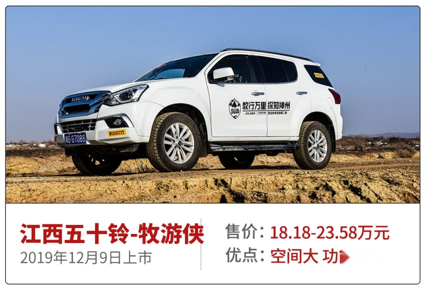 从6万到到200万，2019年最后一波上市新车就看它们！