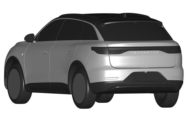 忠于概念车设计，定位中型SUV，零跑C11专利图亮相