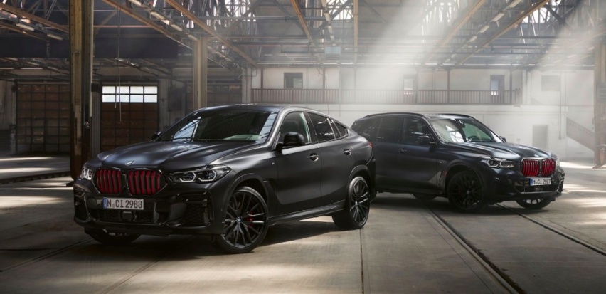 约98万元起售限5台，搭4.4T V8动力，宝马X6黑朱砂限量版官图曝
