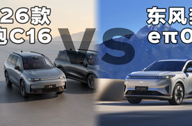零跑C16对比奕派eπ008：15万级六座SUV巅峰对决