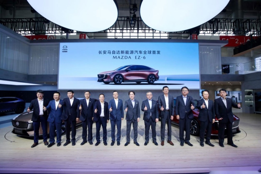 发力新能源，长安马自达MAZDA EZ-6首发亮相