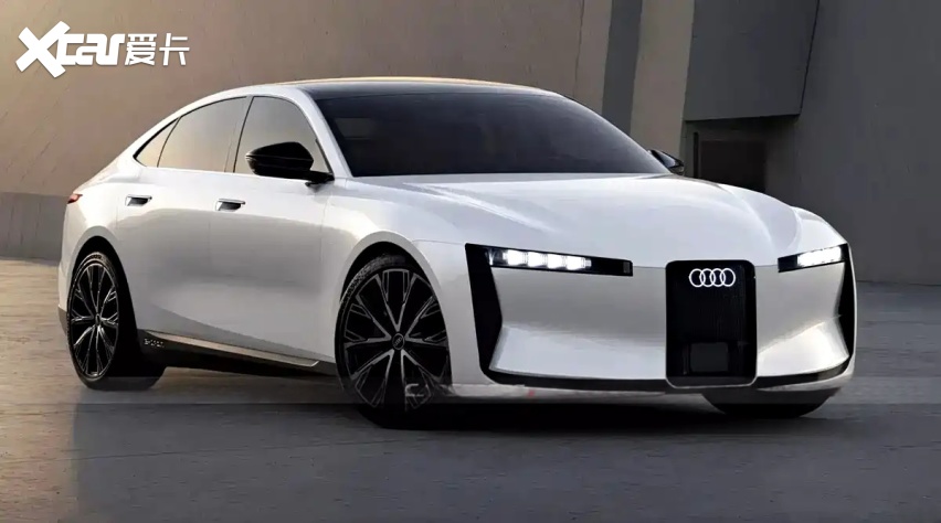 奥迪A4也要出纯电版了，基于最新SSP平台生产，2028年发布