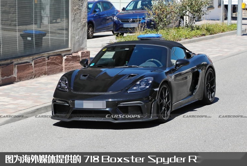 保时捷718 Boxster Spyder ，海外上路测试