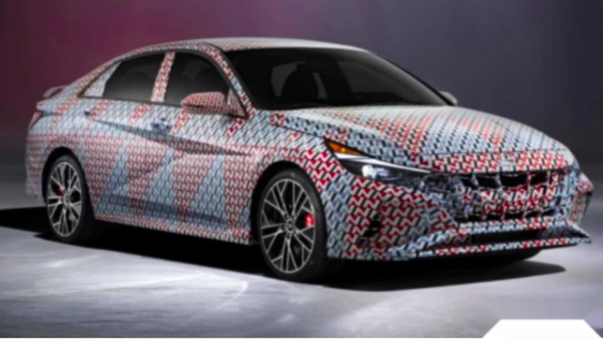 韩系小钢炮，现代i30 Sedan N预告图曝光