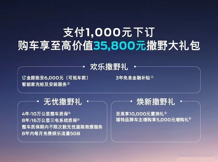 2024款福特电马正式上市 售23.98万-35.98万元