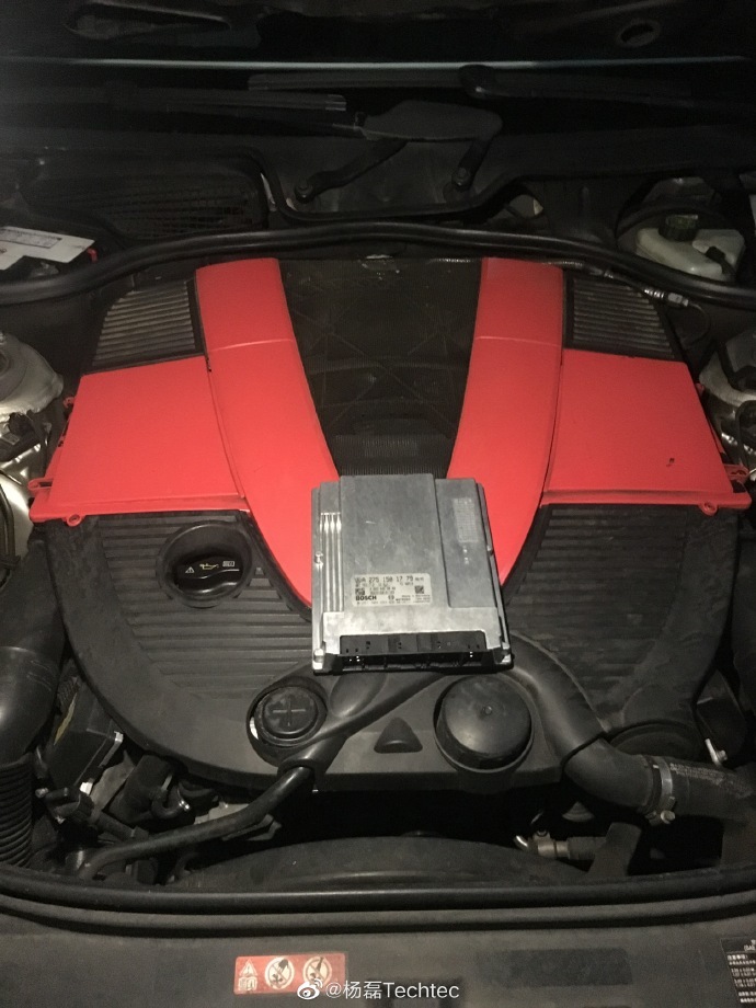 奔驰CL600 5.5T德国Techtec刷电脑刷ECU改装