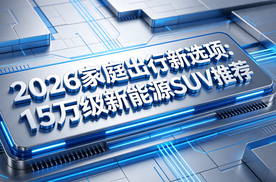 2026家庭出行新选项:15万级新能源SUV推荐
