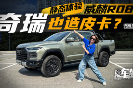 《帮看车》奇瑞也造皮卡？静态体验威麟R08