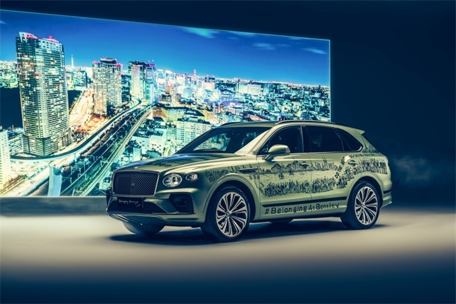 宾利汽车发布建筑师手工绘制的“BELONGING BENTAYGA”