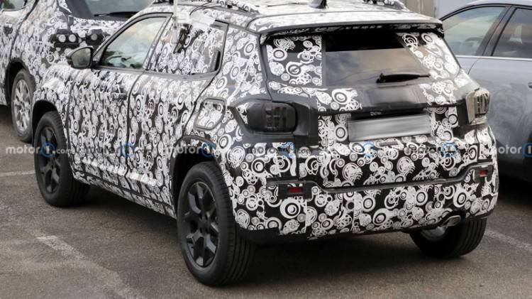 车长仅4米出头 Jeep全新小型SUV谍照曝光