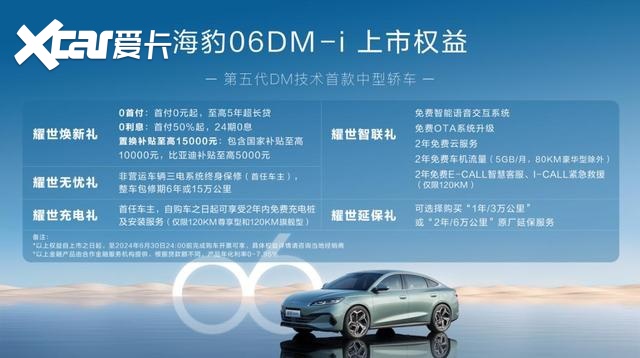 油耗2.9L、续航2100km！比亚迪海豹06DM-i上市9.98万起