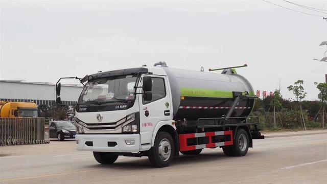 东风8方吸污车报价 国六真空抽污车厂家价格