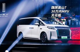 30万内MPV天花板 是魏牌高山7？