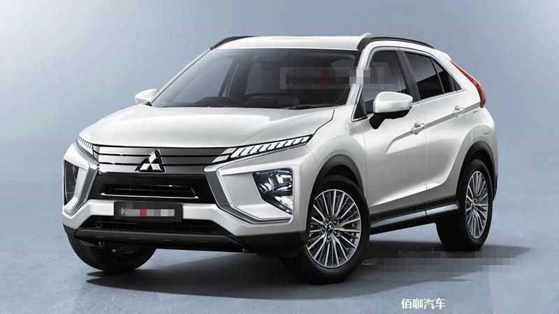 定位轿跑SUV 三菱Eclipse Cross渲染效果图曝光