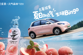 夏日加点气，生活更Bingo！五菱缤果×元气森林官宣联名