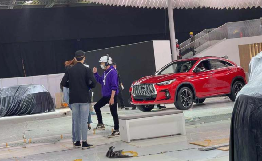 2021上海车展前瞻，英菲尼迪QX55实拍