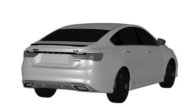 吉利2021款缤瑞1.0T车型专利图曝光，最大功率98KW