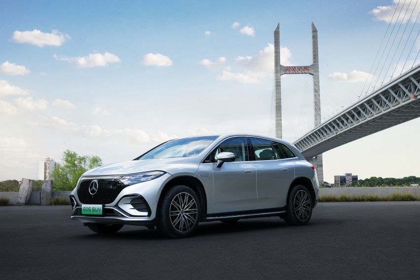 【梅赛德斯EQ发布全新EQS纯电大型豪华SUV】