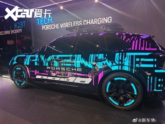 科技感更强 保时捷纯电卡宴官图发布