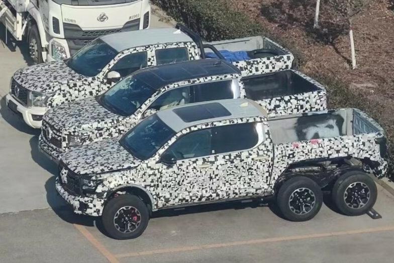 长城山海炮6x6版本谍照曝光，亮相后的正式名称会是什么？