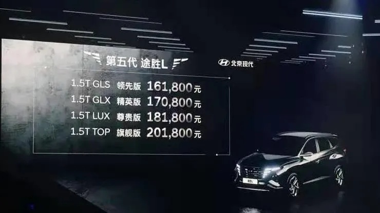 16.18万起，北京现代途胜L是否太自信