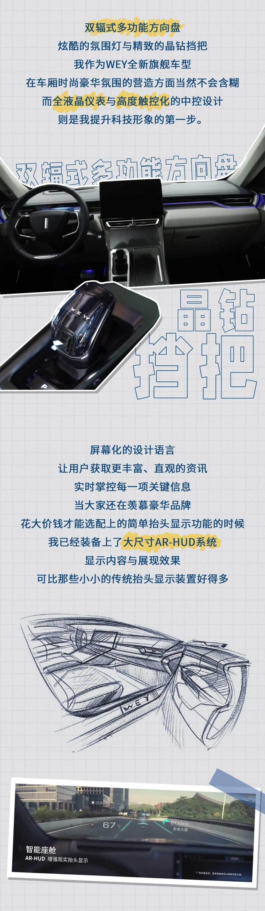 全球首款横置9DCT，还配晶钻挡把！这辆WEY 摩卡太飒了