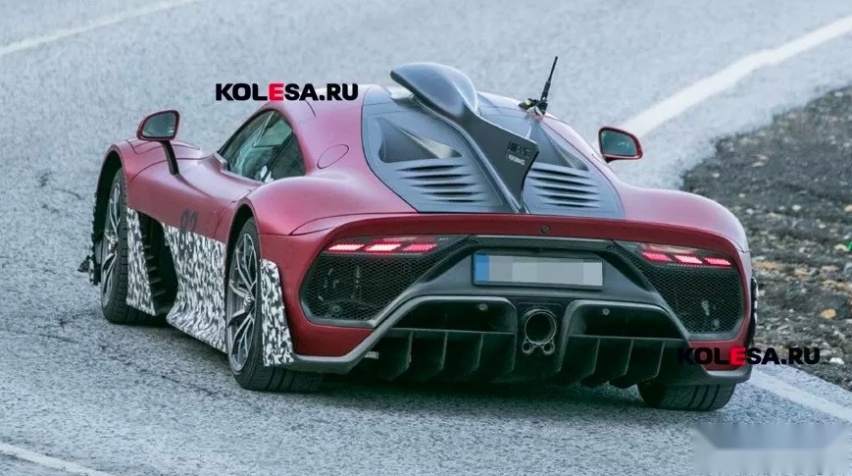 奔驰AMG ONE曝光！F1同款1.6TV6动力总成