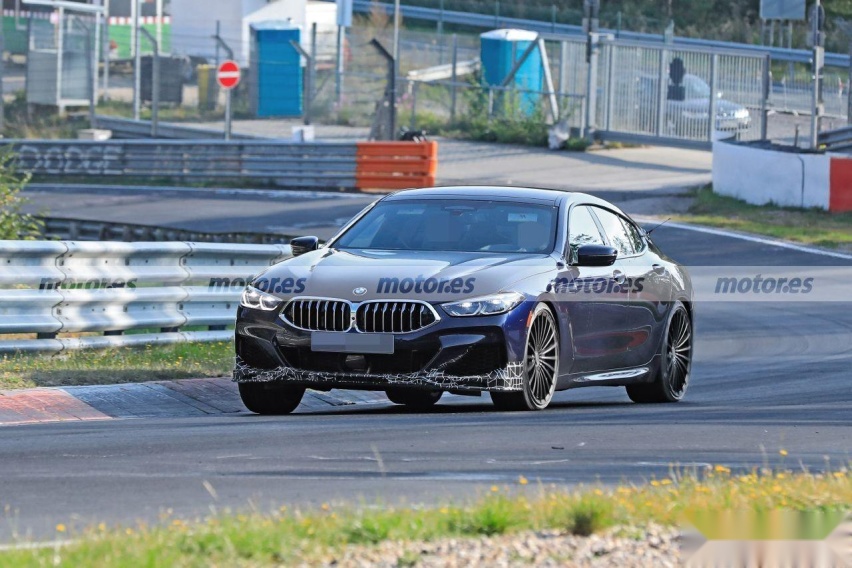或超650马力，底盘重新优化，Alpina B8四门版谍照