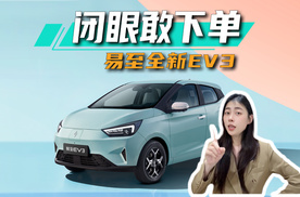 闭眼敢下单，易至全新EV3给你Easy体验丨思淼说车