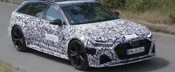 2020款奥迪RS6 Avant伪装谍照现身纽博格林