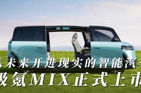 从未来开进现实的智能汽车，极氪MIX正式上市！