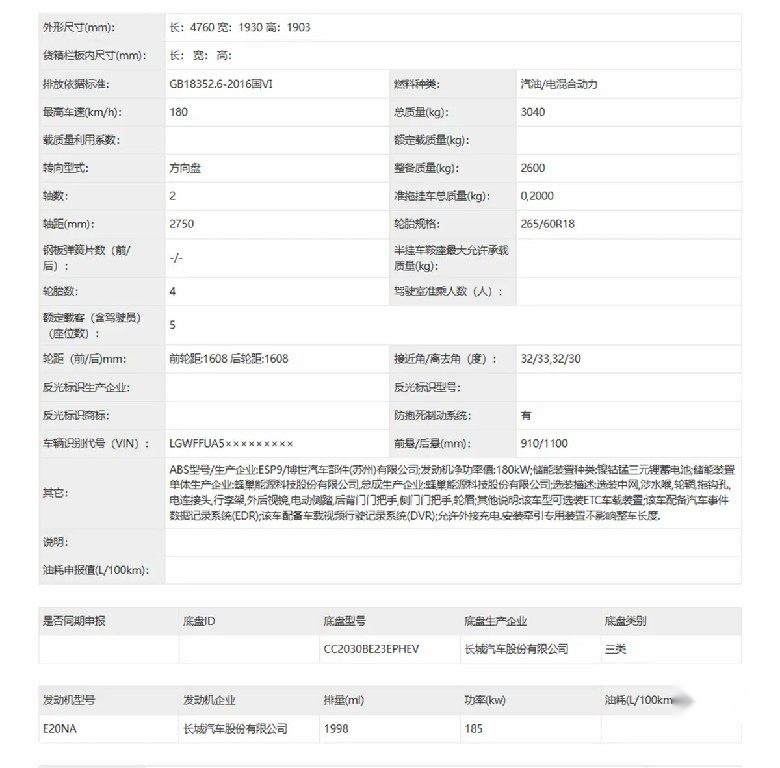 搭载2.0T插混！完美版坦克300杀到 越野也不怕油费高了？