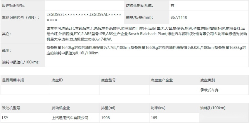 外观没有变化 动力为何降低了？ 新款凯迪拉克CT5申报图曝光