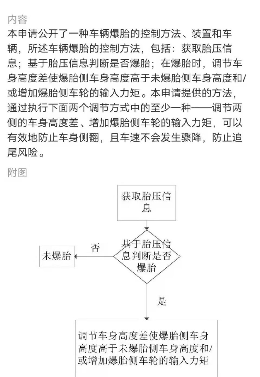 比亚迪车辆爆胎控制专利获授权，以后再也不担心车身侧翻了？