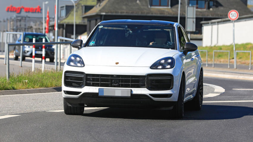 保时捷Cayenne Coupé GTS路试谍照曝光