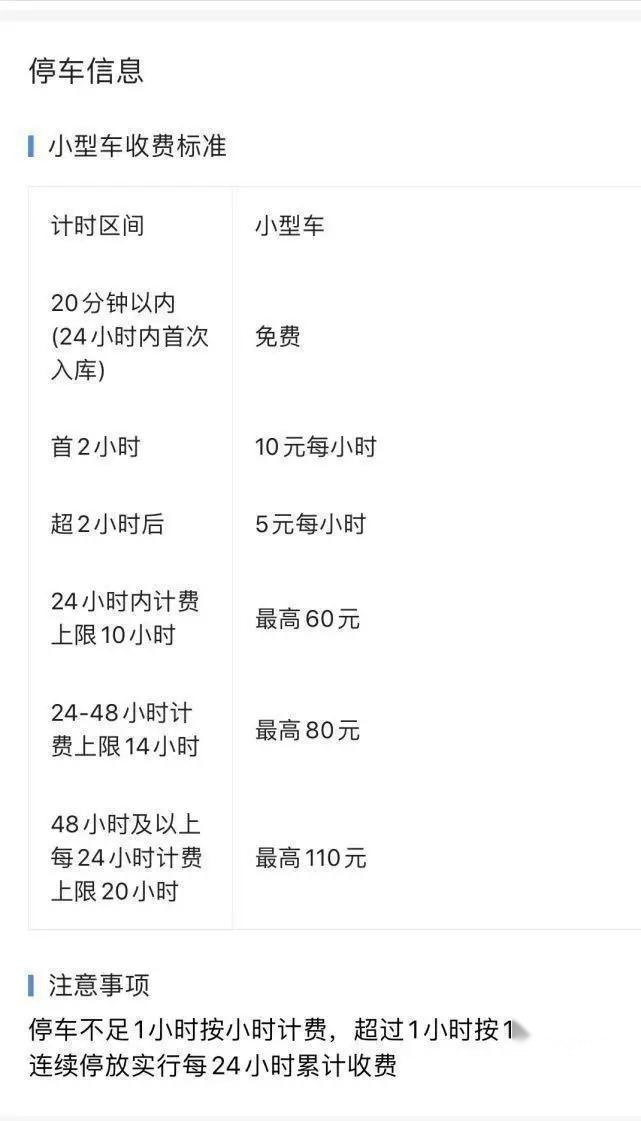 上海虹桥机场停车费一天多少钱，虹桥机场停车场收费标准2022