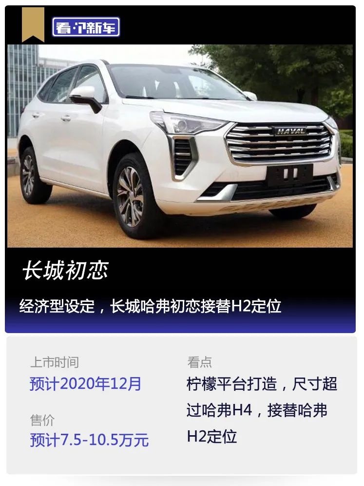 看个新车丨经济型设定，长城哈弗初恋接替H2定位