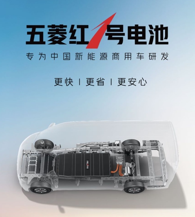 五菱红1号电池正式发布，厚度仅148mm，充电快又安全