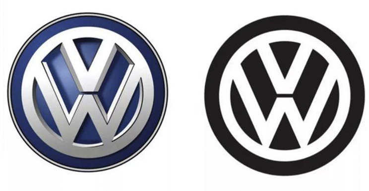 大众发布新LOGO，逐渐“黑化”，这个车看起来还会不会很高级